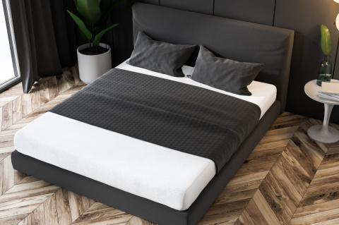 Prześcieradło frotte z gumką Weiß 200x220 cm Prześcieradło frotte z gumką Weiß 200x220 cm