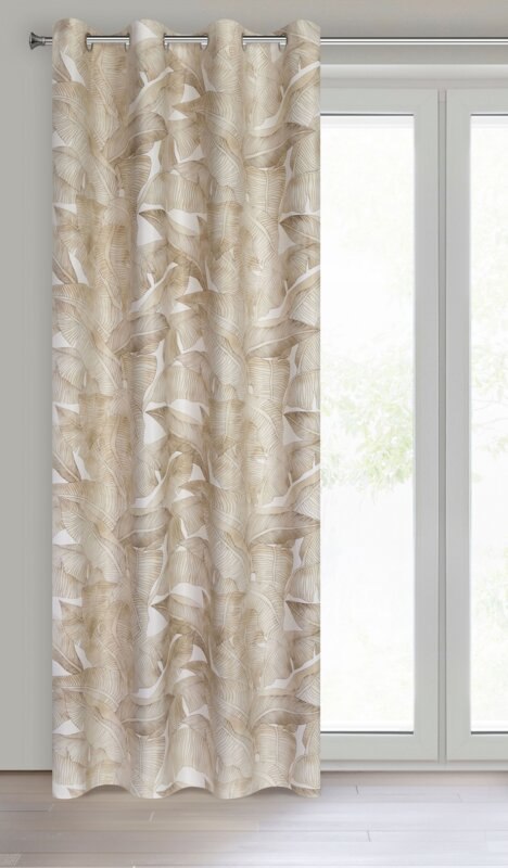 Vorhang SAMIRA/B+BEŻ 140X250 Ösen Vorhang SAMIRA/B+BEŻ 140X250 Ösen