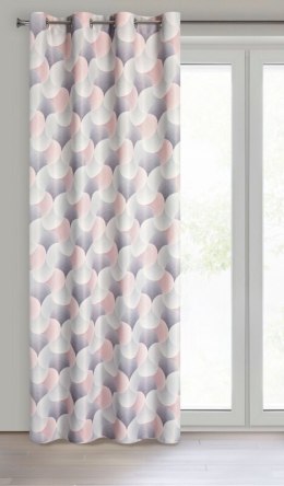 Vorhang ASETA/SR+RÓŻ 140X250 Ösen