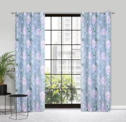 Vorhang FLORA/SR+FIO 140X250 Ösen