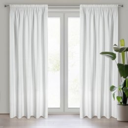 Vorhang ROSA weiß 140X270 Kräsuelband