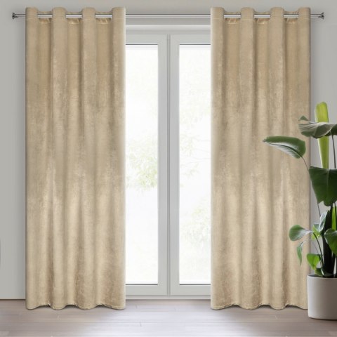 Vorhang SAMANTA/BEŻ 140X250 Ösen Vorhang SAMANTA/BEŻ 140X250 Ösen