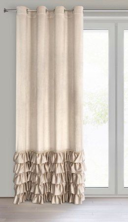 Vorhang CARLI/BEŻ 140X250 Ösen