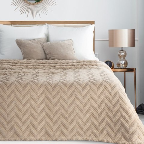 KOC D91 JODŁA 170 X 210 CM CIEMNOBEŻOWY