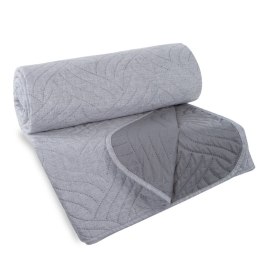 NARZUTA D91 LEN 200 X 220 CM SREBRNY